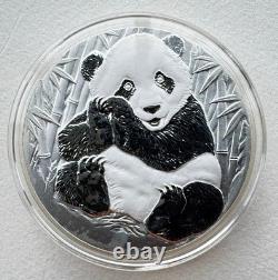 Collection de pièces Panda 2013 de la Monnaie de Shanghai, Exposition des médailles en argent Panda 2 oz