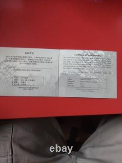Cube commémoratif du 150e anniversaire du Panda d’argent chinois de 20 oz 2019