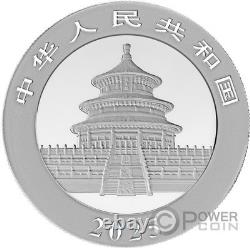 ENSEMBLE DE MONNAIES EN ARGENT CHINA PANDA Nuit et Jour 10 Yuan Chine 2025