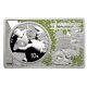 Ensemble De PiÈces En Argent Du 40e Anniversaire Du Panda Chinois 2 Oz + Barre De 30 G Chine 2023