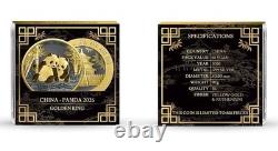 Édition Anneau d’Or Panda Chine 2026 30 g Pièce en argent 888 exemplaires	 	<br/>			