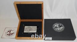 Ensemble 30ème anniversaire 2013 Panda de Chine 10 Yuan 1 Oz. Argent 999 avec OGP + COA