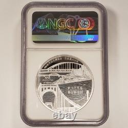 Foire mondiale de l'argent ANA 2020 50 g. 999 Argent Panda NGC PF 70 UC Q2274