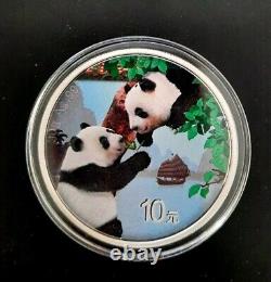MONNAIE EN ARGENT DE PANDA DE CHINE 30g 2023 ÉMISSION 1888