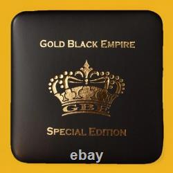 MONNAIE EN ARGENT NOIR RUTHÉNIUM OR NOIR ÉMPIRE PANDA DE CHINE 10 YUAN CHINE 2025