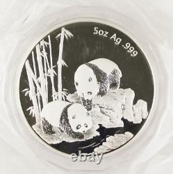 Médaille de la pièce en argent Panda Proof de 5 oz Expo Monétaire de Long Beach 2013 + BOÎTE et COA