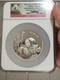 Médaille De Pièce En Argent Panda 5 Oz Ngc Pf69 Long Beach Chine 2013