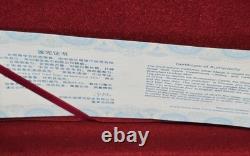 Médaille en argent Panda de Chine 5 oz 2014 Institution Smithsonian NGC PF 69 UC Boîte COA