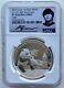 Médaille En Argent Panda De La Convention De Chicago De L'association Numismatique Ngc Pf70 2024 1oz