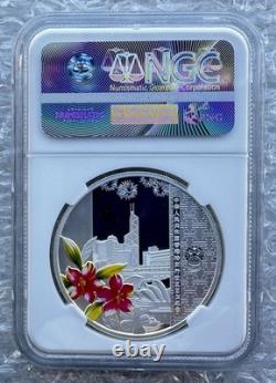 Médaille en argent de 30g NGC GEM Chine 2017 Hong Kong SAR Pandas An An et Jia Jia