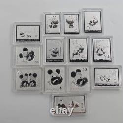 Médaille panda en argent de Chine 2013 - 165g - 50ème anniversaire de l'émission des timbres panda