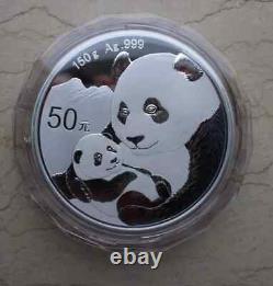 Monnaie Panda en Argent de 150 Grammes (150g) de Chine 2019