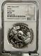 Monnaie En Argent Panda De 10 Yuan De Chine 1992 1 Oz Grande Date Ngc Ms 69