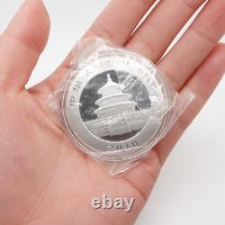 Monnaie en argent de 10 Yuan du panda de Chine 2011, capsulée et scellée #Q4