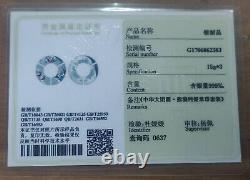 Monnaie en argent de 30g de Chine 2017 + 3 pièces (3x15g) Médailles en argent TuanYuan Panda Set