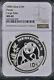 Ngc Ms69 1990 Panda De Chine 1 Oz De Pièce En Argent Date Large