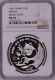 Ngc Ms69 1991 Chine Panda 1oz Pièce En Argent Petit Date
