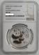Ngc Ms69 Chine 2000 Exposition De Timbres De Guangzhou Pièce En Argent Panda 10 Yuan 1oz