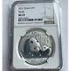 Ngc Ms70 2011 Chine 10 Yuan Pièce En Argent Panda 1 Oz Ag. 999