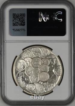 NGC PF69 Chine 1994 ICBC Nanjing Médaille en Argent 10ème Anniversaire 1oz Panda