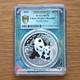 Pcgs Ms70 2024 Chine 10yuan Pièce En Argent Panda 30g Premier Jour D'Émission Étiquette Verte
