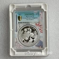 PCGS MS70 2025 Chine 10YUAN Pièce en Argent Panda Premier Jour Avec BOÎTE 11PCS Ensembles COMPLETS