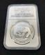 Panda Argent Chinois 2009 30e Anniversaire 10 Yuans 1 Oz Ngc Ms 69