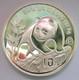 Panda De Chine 1990 (p) 10 Yuan 1 Once Pièce D'argent, épreuve