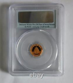 Panda en Or Chinois 2012 1/20 oz (20 Yuan) PCGS MS70 Premier Coup Parfait Gem