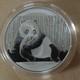 Panda En Argent 10 Yuan De Chine 2015, 99,9 %, Pi&egrave;ce En Argent De 1 Oz, Dans Une Capsule (argent)