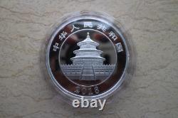 Pièce Panda en Argent de 150 Grammes (150g) de Chine 2018