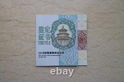Pièce Panda en Argent de 150 Grammes (150g) de Chine 2018