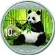 Pi&egrave;ce Coloris&eacute;e En Argent Pur De 30 Grammes Chine Panda 2017 ! Collectionnez La S&eacute;rie