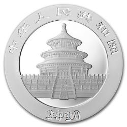 Pièce colorisée en argent pur de 30 grammes Panda de Chine 2020 ! Collectionnez la série