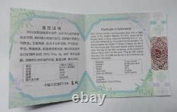 Pièce commémorative en argent Panda de Chine 2022 de 150g, 50 Yuan avec boîte et certificat d'authenticité