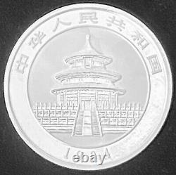 Pièce d'argent CHINE de 10 Yuan 1994 Panda