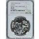 Pièce D'argent Panda 1oz Ag. 999 Ngc Ms69 Chine 10yuan 1995 Petite Brindille Grande Date