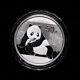 Pièce D'argent Panda Chine 2015 De 5 Onces, 50 Yuan, Ag. 999, Avec Certificat D'authenticité (coa) Et Boîte
