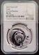 Pièce D'argent De 1 Oz Panda En Bambou Mirroir De La Chine 2003 Ngc Ms70