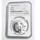 Pi&egrave;ce De 10 Yuans Panda Argent&eacute; Chinois 2003 1 Oz En Argent Fin 999 Ngc Ms69