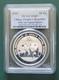 Pièce De Monnaie Panda De Chine 2010 1 Oz 999 Argent Pcgs Ms 69 20e Anniversaire Du Marché Des Capitaux