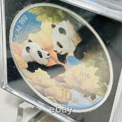 Pièce de monnaie en argent Panda Color Silver Coin 2023 Chine 10 Yuan Série des Quatre Éléments AIR COA