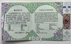 Pièce de panda en argent de Chine 2023 de 150g (150 grammes)