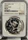 Pièce En Argent Panda De 10 Yuan De Chine 1991 1 Oz Ngc Ms 69 Petite Date