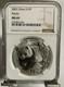 Pièce En Argent Panda De Chine 2001 1 Oz, Ngc Ms69