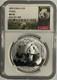 Pièce En Argent Panda De Chine 2009 1 Oz, Ngc Ms70