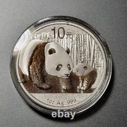Pièce en argent Panda de Chine 2011 dans son étui