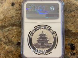 Pièce en argent Panda de Chine de 1 oz 10 Yuan 1994 (petite date) BU MS-69