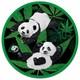 Pièce En Argent Colorisée De 30g Avec Un Panda Chinois Cyber Vert De 2022