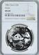 Pièce En Argent De 1 Once Panda De Chine 2006 Ngc Ms69